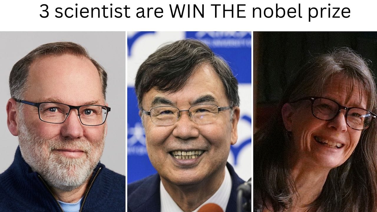 3Scientist are Win the Noble Price